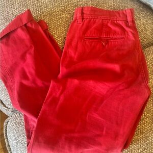 J. Crew Women’s Bold Red Chinos